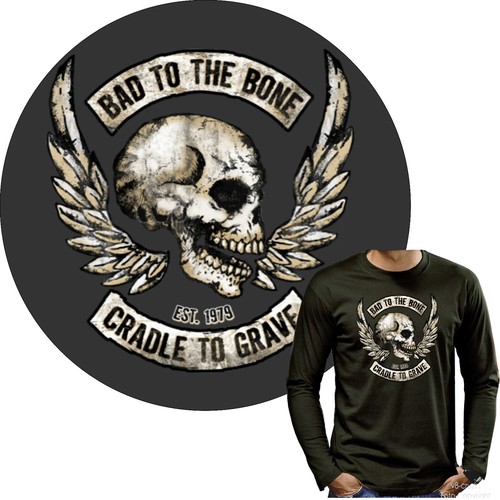 Bikerstyle rocker shirt - bikerstyle, t-shirt