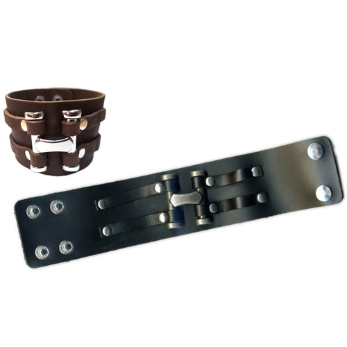 The rock shop lederarmband h - rock,