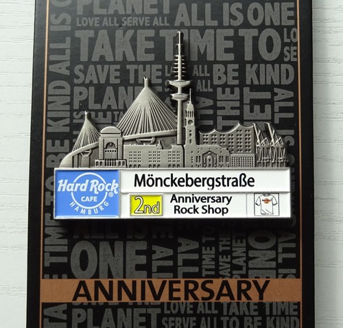 Pin anstecknadel hard rock - anstecknadel,