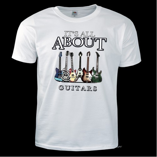 Gitarren shirt rockgitarre - gitarren,